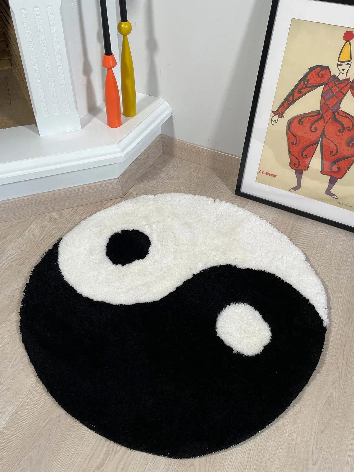 Yin and Yang Rug