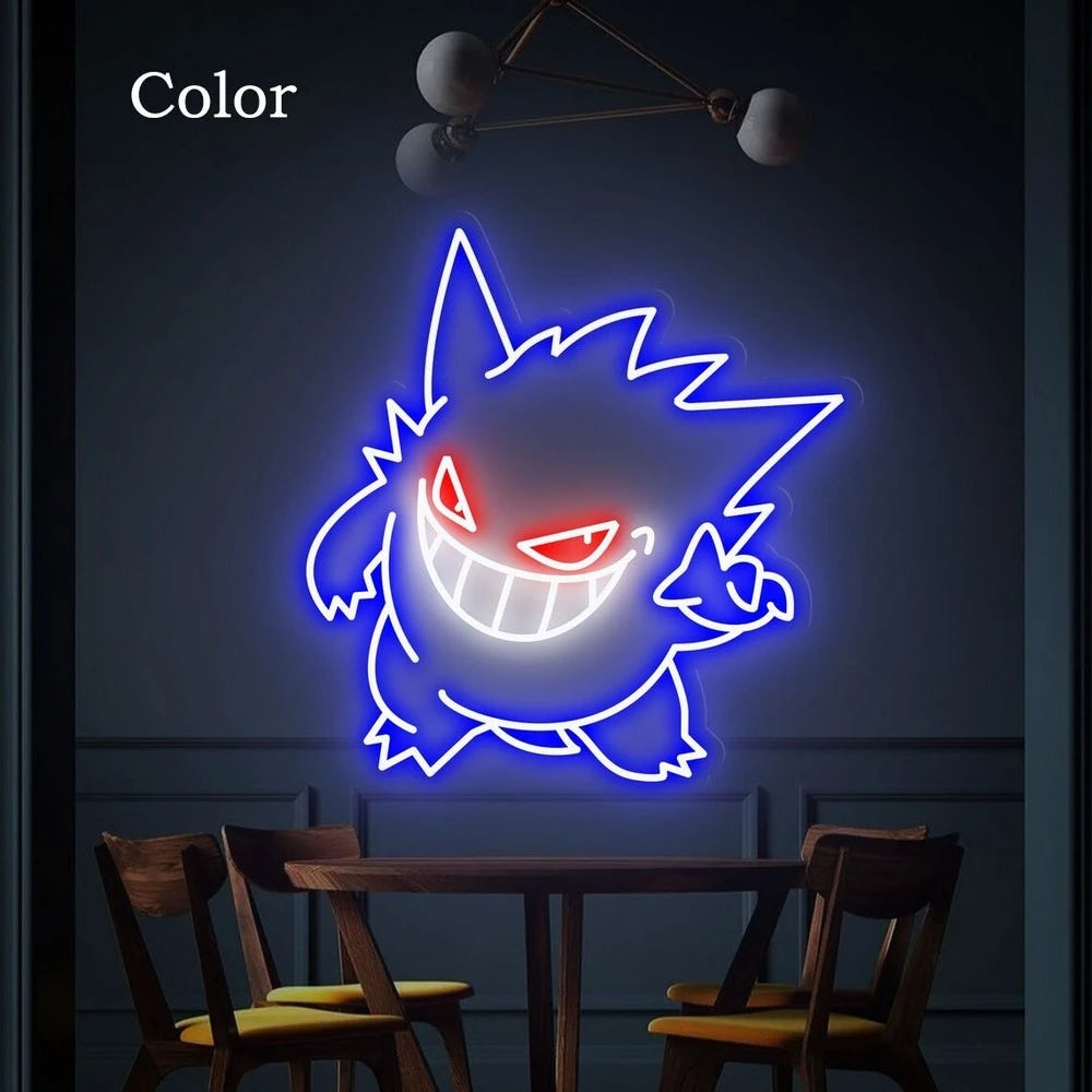 Gengar Neon Sign