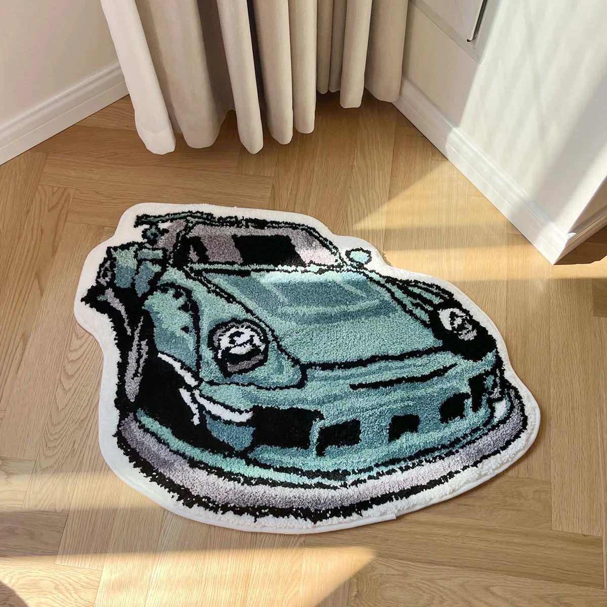 Green Racing Car