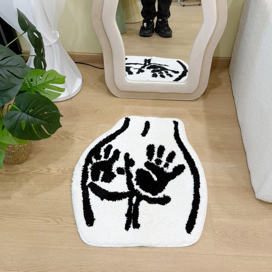 Handprints Rug