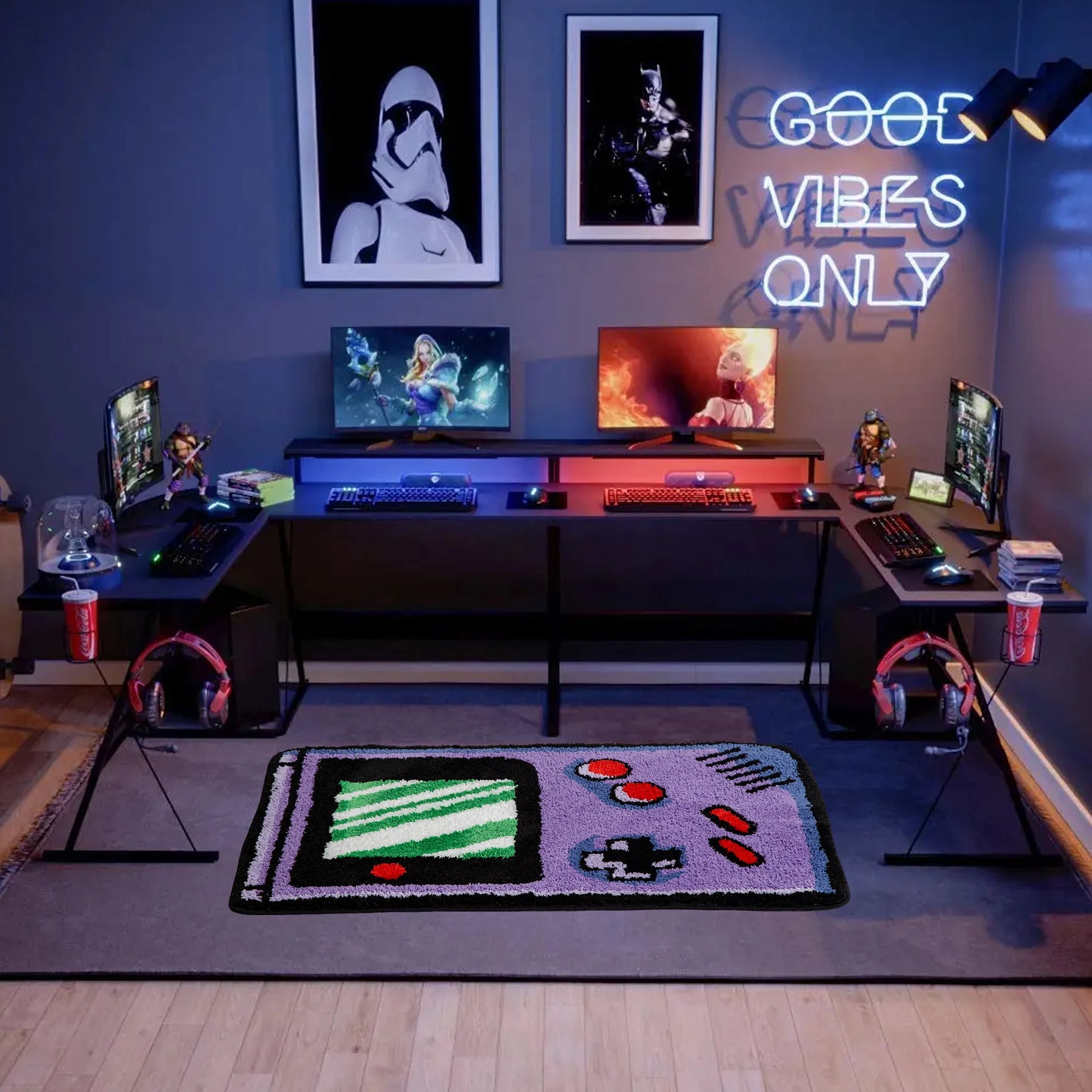 Gameboy Style Rug