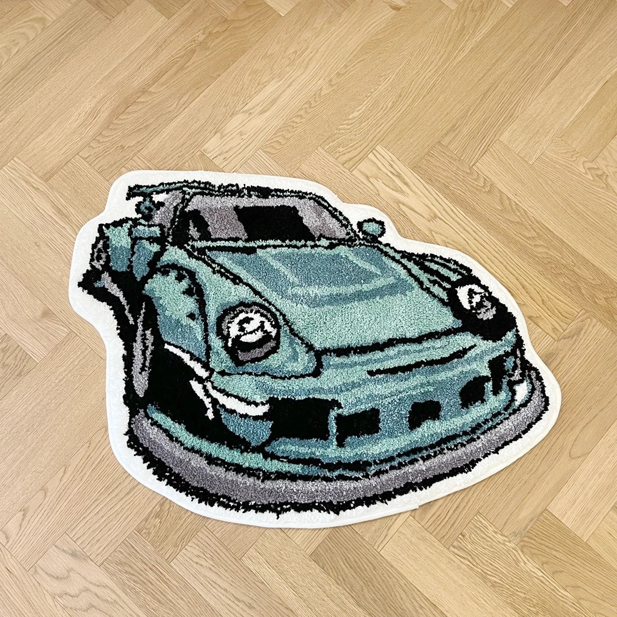 Green Racing Car