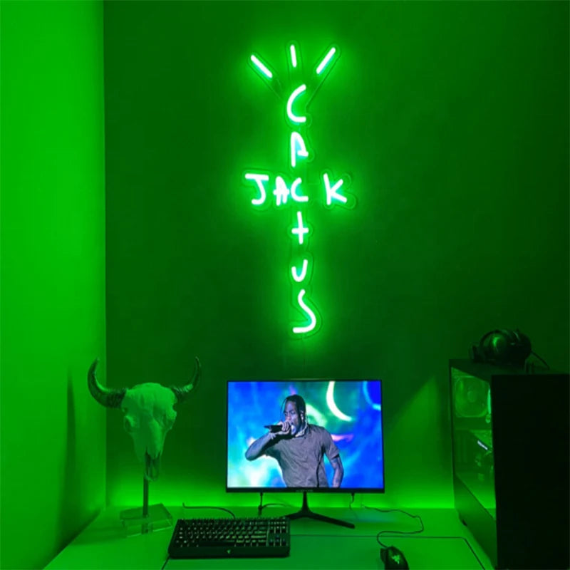 Cactus Jack Neon Sign